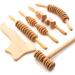 Tuuli Accessories Maderotherapy Wood Set - Massager Roller for Cellulite & Lymphatic Drainage | International Shipping Available - Buy Online on GoSupps.com