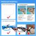 Cojwis 6 Pack Blue Light Filter Reading Glasses for Men & Women | Anti Blue Light PC Gaming Fashion Visual Aid - 6 Color Mix 2.25x - Buy Online on GoSupps.com