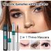 Eyelash Makeup Waterproof Lengthening Mascara | Volumizing Natural Looking Mascara Dramatic Lash Mascara Volume Length Mascara for Traveling Home Gatherings  - Buy Online on GoSupps.com