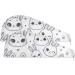 Lovely Rabbit Bunny Hair Towel 2 Pack - Super Absorbent Quick Dry Hair Turbans for Women & Girls - Perfect Hair Drying Solution - Buy Online on GoSupps.com