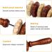 Premium Wooden Massage Roller - Anti-Cellulite Device & Back Massager - Maderotherapy & Lipedema Relief Tool - Buy Online on GoSupps.com