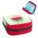 Hello Summer Watermelon Yummy Women Binding Storage Pocket Feminine menstrual cup bags Stillpad holder tampon pockets Portable period pocket for women teenage girls 1 piece multicolored 11
