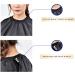 Professional Waterproof Barber Cape | Unisex Black Hair Cutting Cape | Large Salon Quality Polyester - Buy Online on GoSupps.com