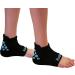 KidSole RX Gel Sports Sock for Kids with Heel Sensitivity | Severs Disease & Plantar Fasciitis Relief | Teen Size 7.5-9, Black - Buy Online on GoSupps.com