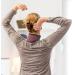 Magnetic Neck Cover - Adjustable Heating Pillow | Relieve Rigidity & Comfort | Black-Red Dot - Buy Online on GoSupps.com