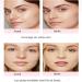  Krujecnt Face Loose Powder Mattifying Fluid Powder Blur Effect | 4.5g Texture Cream Setting Long-Lasting Seboregulator Control Natural Finish Foundation Concealer Makeup Pores - Buy Online on GoSupps.com