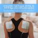 12 Pack 4'' x 4'' XL TENS Unit Replacement Pads with Holder - Compatible with AUVON TENS 7000 EMS Machine - Buy Online on GoSupps.com