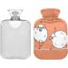 Durable 1L Heat Bottle - Funny Sheep Design for Pain Relief & Heat Therapy | Ideal for Neck Shoulder & Cramp Comfort - Buy Online on GoSupps.com