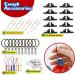 20 PCS Clear Plastic Fuse Beads Boards with Cards, Tweezers, Ropes, Keychains & Accessories for Kids DIY Craft Beads - Buy Online on GoSupps.com