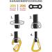 Aliens Carabiner Fixation Rubber-Fix - Pack of 10 | Durable & Reliable for International Shipping - Buy Online on GoSupps.com