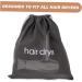 CANIGHT 1pc Hair Dryer Storage Bag Clothes Packing Bags Hair Dryer Carry Case Packaging Bag Canvas Dark Grey 33.00X30.00X0.50CM Dark Grey - Buy Online on GoSupps.com