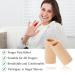 EDNYZAKRN Finger Compression Sleeves - 10Pcs Finger Support Protectors for Trigger Finger, Arthritis, Swelling - Breathable Elastic Thumb Brace for Basketball Sports - Pain Relief - One Size Beige - Buy Online on GoSupps.com