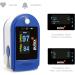 Pulse Oximeter Pulox PO-200A Solo - Accurate Pulse & Oxygen Saturation Measurement with Alarm & Pulse Tone - Blue Color - Buy Online on GoSupps.com