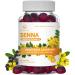 Senna Laxative Gummies - Natural, Vegan, Non-GMO, 60 Count - Gentle Constipation Relief and Stool Softener - Buy Online on GoSupps.com