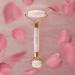 Grace & Stella Facial Roller & Gua Sha Duo - Rose Quartz & Jade Facial Massage Tools for Glowing Skin - Buy Online on GoSupps.com