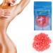50g Strawberry Wax Beads for Hair Removal | Hot Film Hard Wax Beans for Body & Legs - Buy Online on GoSupps.com