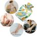 Naanle Palm Leaf Banana Pineapple Bottle | 1L Transparent Hot Water Bottle for Pain Relief & Therapy | Ideal for Bed Hand & Feet Warmth - Buy Online on GoSupps.com
