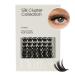 Cashmeren Silk Cluster Lashes DIY Individual Eyelashes At Home Extensions Dramatic for a Bold Striking Effect Lashes for Photoshoots and Party 72 Lash Clusters Plush Essence D-8-16 MIX