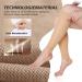 Uonner Class 2 Compression Stockings for Men & Women - 23-32 mmHg Calf Bandage for Muscle Recovery Beige - 1 Pair - Buy Online on GoSupps.com