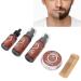Ultimate Beard Care Set: Bart Flushing Beard Oil Shampoo Mustache Styling Comb Foam Cream & Wax - Perfect Gift for Men Dads & Friends - Buy Online on GoSupps.com
