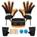 Rehabilitation Robot Gloves Finger Orthosis Two Hands Can Exercise At The Same Time rehabilitation Glove for Hemiplegia and Stroke Arthritis Patients(Size:M Color:Orange) Medium Orange