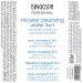 Buy BINGOSPA 3-in-1 Micellar Fluid 500ml - Removes Make-Up Cleanses & Nourishes Skin | International Shipping Available - Buy Online on GoSupps.com