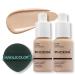 PHOERA 2PCS Foundation Liquid Foundation Foundation Full Coverage Long Lasting Perfect 30ml Matte Oil-Control Concealer 6 Colors Optional Great Choice and Gift (#102 Nude 60ml) 60 ml (Pack of 1) #102 Nude