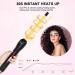 Professional 1/2 Inch Curling Iron - Tiny Curling Wand for Short & Long Hair | Small Ceramic Barrel 2 Temp Settings Includes Heat Protective Glove & Clips - Buy Online on GoSupps.com