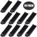 10-Piece Portable Travel Folding Comb and Brush Combo in Black - Compact and Foldable Double-Headed Hair Brush and Comb Set for Men and Women on the Go - Buy Online on GoSupps.com