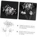 Housoutil 1 Set Wedding Bride Hair Comb Bridal Hair Accessories for Women Pearl Hair Pin Tiara Bridal Hair Side Comb European and American Miss Metal Rhinestone Plastic Hairpin - Buy Online on GoSupps.com