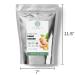 Organic Dried Ginger Root 1 lb - USDA Certified - Spice Slices Cut & Sifted - Buy Online on GoSupps.com