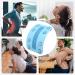 Durable Back Extensor & Lumbar Traction Device - Adjustable 56 Massage Points for Comfortable Stretching - Ideal for Men - Blue - Buy Online on GoSupps.com