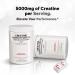 Codeage Creatine Monohydrate Powder Supplement Pure Creatine 5000mg 3-Month Supply Unflavored Micronized Muscle Support Keto-Friendly - 90 Servings - Buy Online on GoSupps.com