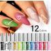 Nail Art Polish Kit Gel Nail Art Lacquer Gel Art Lacquer 12 Colors Gel Nail Polish Soak Cure 8ml Thin Nail Art Brush - Buy Online on GoSupps.com