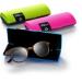 FEFI Hardcase Glasses Case - Eco-Friendly Fabric Cover Made from Recycled PET Bottles - Green - International Shipping Available - Buy Online on GoSupps.com
