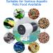 Cherlam Automatic Fish Feeder - Adjustable Dispenser for Aquarium and Turtle Tank - LCD Timer - Perfect for Vacation Feeding - Buy Online on GoSupps.com