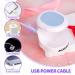 AORAEM Mini Nail Lamp 16W LED Nail Light for Gel Nails Quick Drying - Blue - Buy Online on GoSupps.com