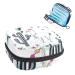 GIAPB Period Bag Sanitary Napkin Storage Bag Period Pouch Travel Makeup Bag Plant Animal Alpaca Color4949