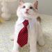 Cat bow tie Dog Tie 5 Pcs Adjustable Cat Tie Collar Formal Ties for Dogs Pet Ties Small Dogs and Cats Necktie - Buy Online on GoSupps.com