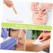 WOONEKY 200pi ces B tons Et Bandes pilation Pour Cire Applicateurs Bois Pour Corps Visage Lot - Buy Online on GoSupps.com