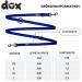 DDOXX Nylon Dog Leash - 2m Adjustable for All Dog Sizes - Blue S (1.5 x 200 cm) - International Shipping Available - Buy Online on GoSupps.com