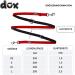 DDOXX Airmesh Dog Leash - 2m 3-Way Adjustable for All Dog Sizes - Red M (2.5 x 200 cm) - International Shipping Available - Buy Online on GoSupps.com