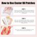 50 Pcs Leak-Proof Self-Adhesive Castor Oil Patches Disposable Cotton Belly Button Patch Castor Oil Pack Wrap Breathable Portable Highly Absorbent Wash-Free - Buy Online on GoSupps.com