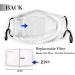 Xcngg Funny Missing Teeth Face Mask - Reusable Towel Mask with Filter Bag & Washable Bandanas - Buy Online on GoSupps.com
