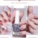 TBeautfave Glitter Pink & Purple Nail Varnish Pink Nail Polish Quick Dry Nail Polish Long Lasting Nail Polish Non-Toxic Nail Polishes No Need Cure Nail Gel Polish Nail Varnish Taro flash+Star flash - Buy Online on GoSupps.com
