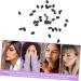 PLAFOPE 100pcs Eye Shadow Stick Eyeshadow Sticks Eyeshadow Applicator Pads Makeup Eyeshadow Emulsion Black 7.5x0.5cm Black - Buy Online on GoSupps.com