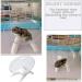 Skyzone Hamster Wheels Silent Spinner 18cm Hamster Running Wheels with Adjustable Stand for Caged Dwarf Syrian Hamster Gerbils and Other Small Animals - Buy Online on GoSupps.com