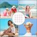 Autocollants de d tection UV - Patch capteur SPF qui change de couleur rappel de protection solaire imperm able pour sports de plage activit s de plein air | camping randonn e pique-nique voyage Rose (little rose) - Buy Online on GoSupps.com
