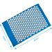 Acupressure Mat for Better Blood Circulation | Needle Mat YantraMatte Yoga & Massage Relaxation Mat - Blue - Buy Online on GoSupps.com