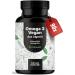 Omega 3 Vegan - 90 Capsules - 2000mg Seaweed Oil - 600mg DHA 300mg EPA - Omega 3 Vegan Made in Germany - Lab Tested